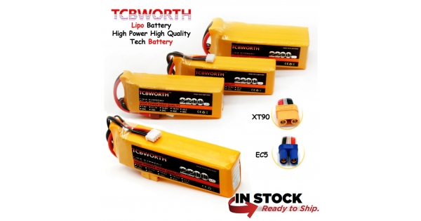 TCBWorth TCB Lipo Battery High Power Quality 4S 6S 3000mAh 6000mAh 14