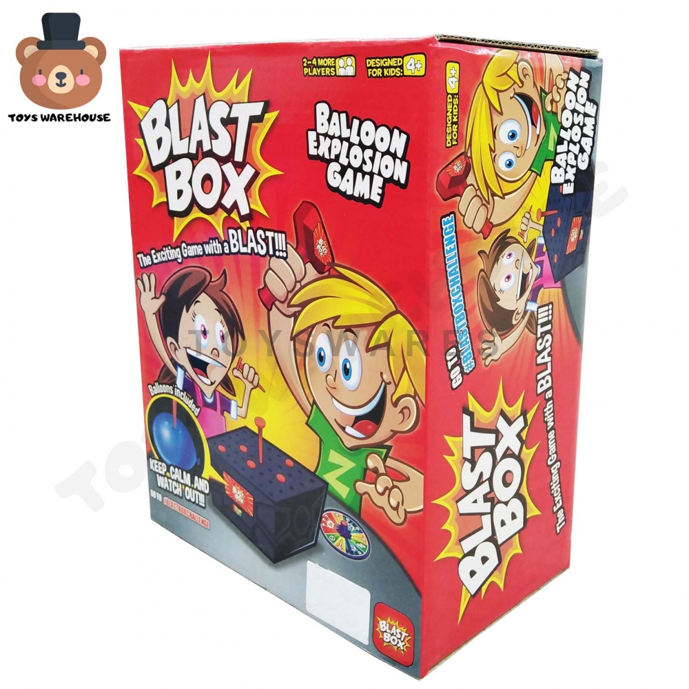 Blast Box Challenge Balloon Family Friends Picnic Game